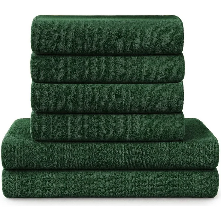 Blumtal Handtuch Set Premium 4/6-tlg. Frottier Dusch- (70x140 cm) & Handtuch (50x100 cm), Frottee (Set, 6-St), 100% Baumwolle, Oeko-TEX Zertifiziert – Bild 1