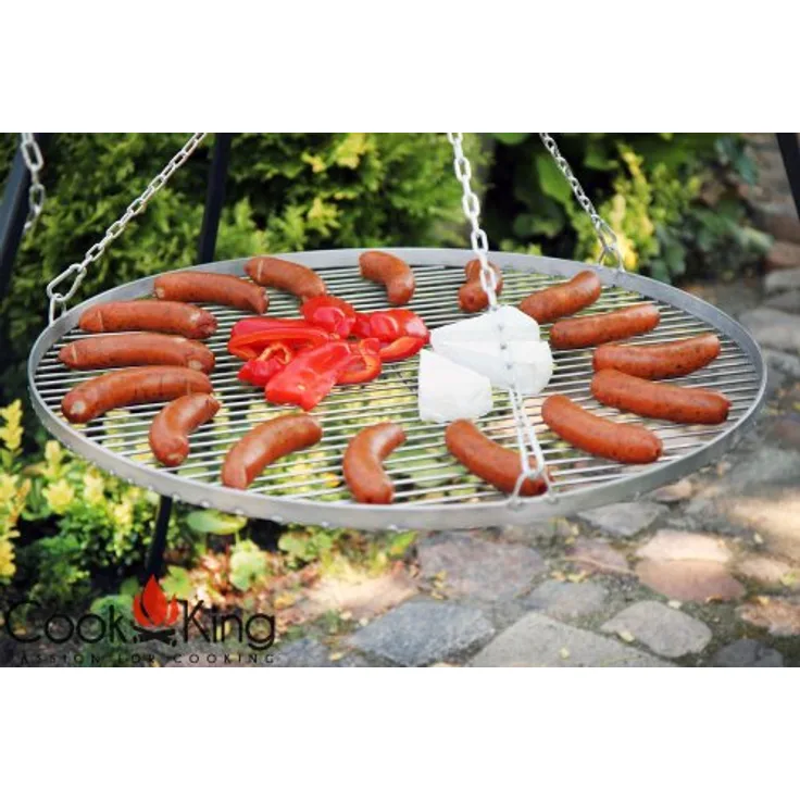 Grillrost aus Naturstahl 60 cm