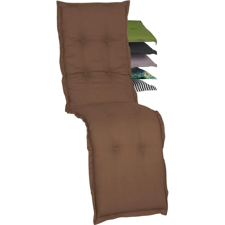 Sitzkissen Gartenstuhlauflage Relaxstuhl Premium Serie Nizza in Dschungelmotiv BE743