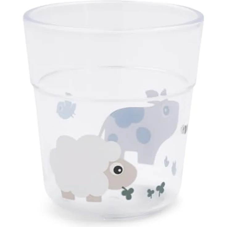 Done By Deer Tiny Farm Becher - L - Sand Braun san – Bild 5