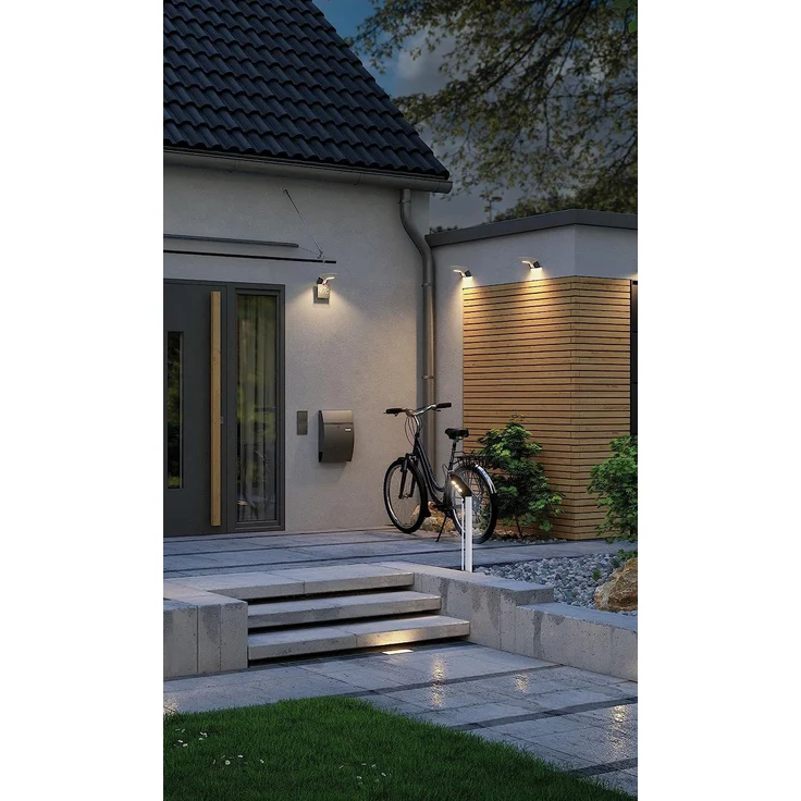 Paulmann No. 94252 Outdoor Solar Pollerleuchte Soley mit Bewegungsmelder Anthrazit – Bild 6