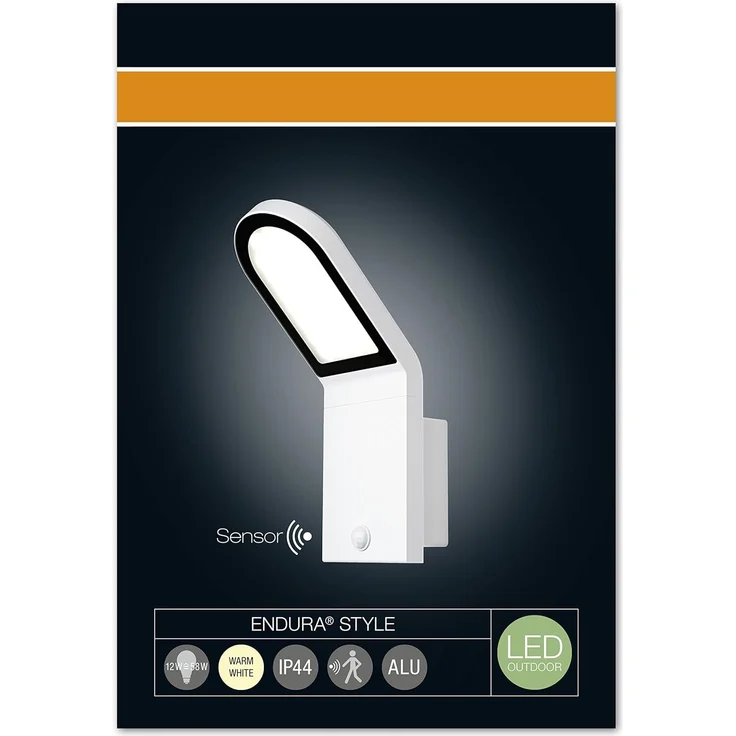Osram LED Leuchte integrierter Bewegungssensor, Tag-Nacht-Sensor, warmweiss, 168,0 mm x 100,0 mm x 273,0 mm, Endura Style Wall – Bild 3