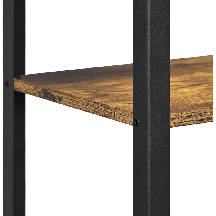 Yaheetech Vintage Telefontisch, Beistelltisch mit 3 Ablagen, Kleiner Nachttisch, Sofatisch, 40 x 30 x 74,5 cm, Metallgestell, ideal für Wohnzimmer Schlafzimmer Büro – Bild 7