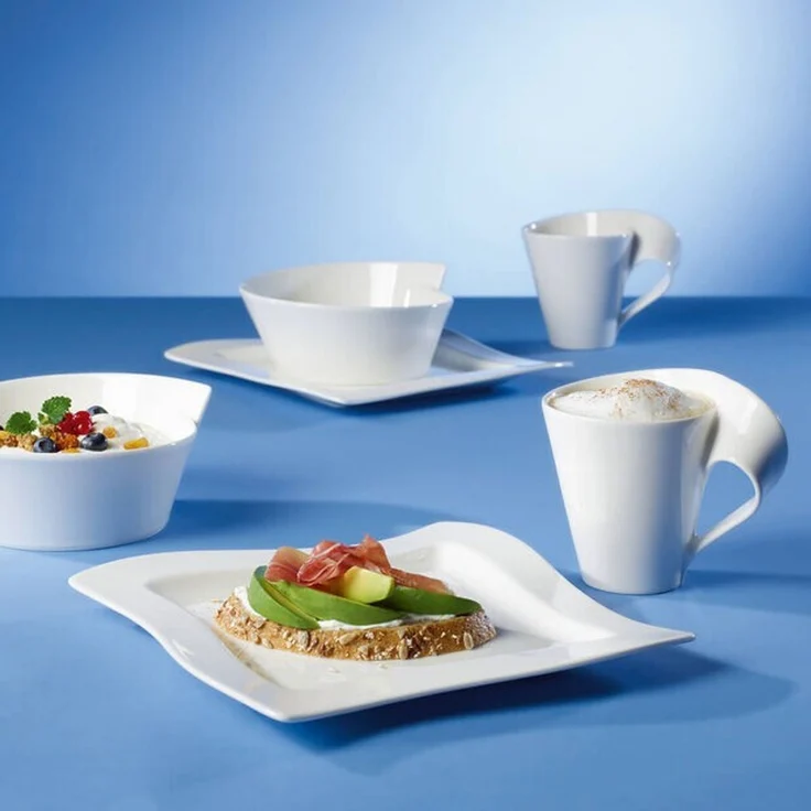 Villeroy & Boch NewWave Frühstücksteller quadratisch ø 24 cm – Bild 3