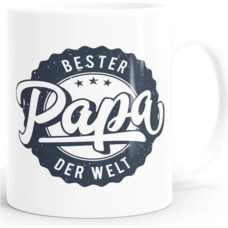 MoonWorks Tasse Kaffeetasse Bester Papa der Welt Geschenk Geschenktasse MoonWorks®, Keramik – Bild 2