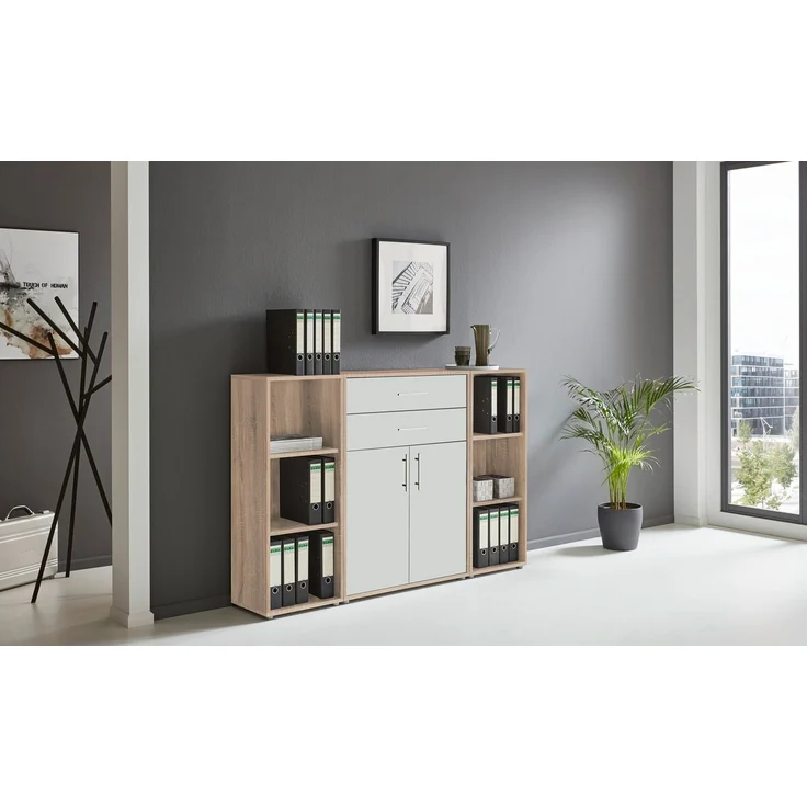 BMG Möbel Aktenschrank Tabor (Set 13, Büroschrank mit Metallgriffen) Made in Germany – Bild 1