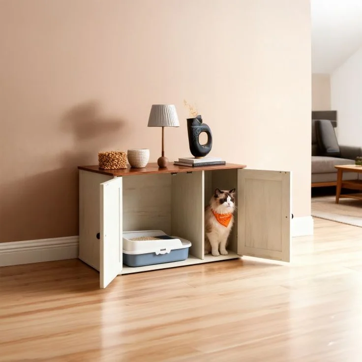 Katzenschrank für Katzenklo 10052599_686 – Bild 3