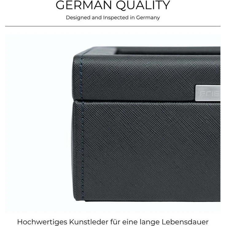 Friedrich23 Uhrenbox Bond Cross Grain für 10 Uhren – Bild 3