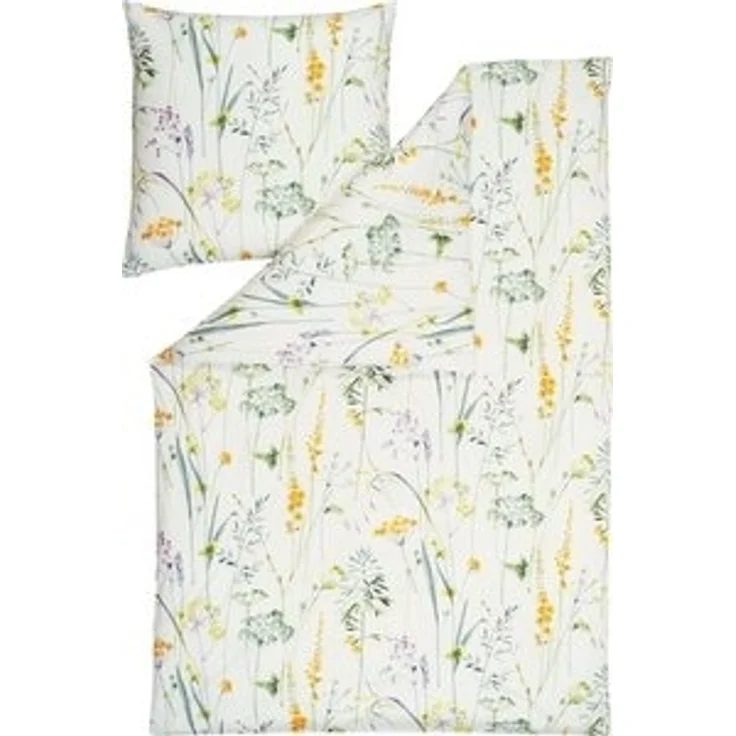 Estella Bettwäsche Bettwäsche "Melis", Jersey, 2 teilig, Interlock-Jersey Blumen – Bild 6