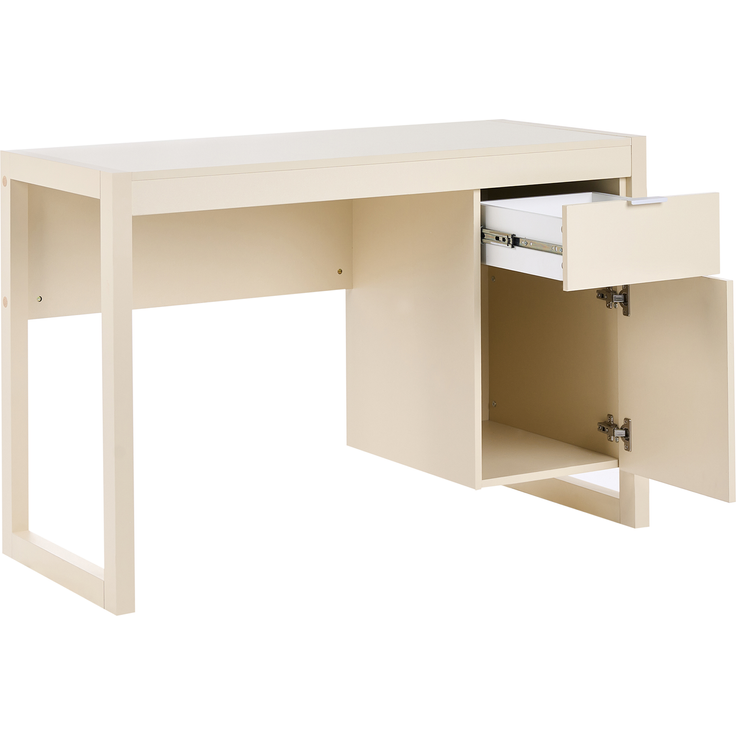 Schreibtisch JOHNSON Hellbeige 112 cm 50 cm – Bild 4