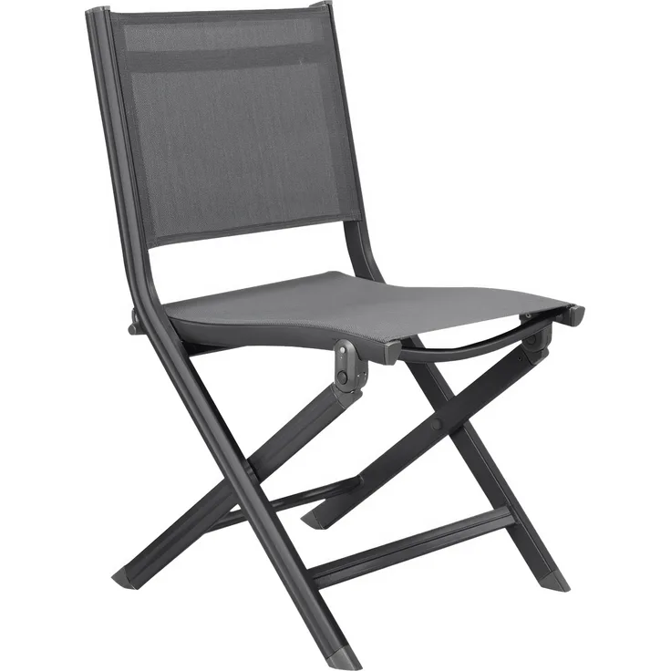 KETTLER BASIC PLUS Balkonklappstuhl anthrazit/anthrazit Aluminium/Outdoorgewebe 53 x 51 x 86