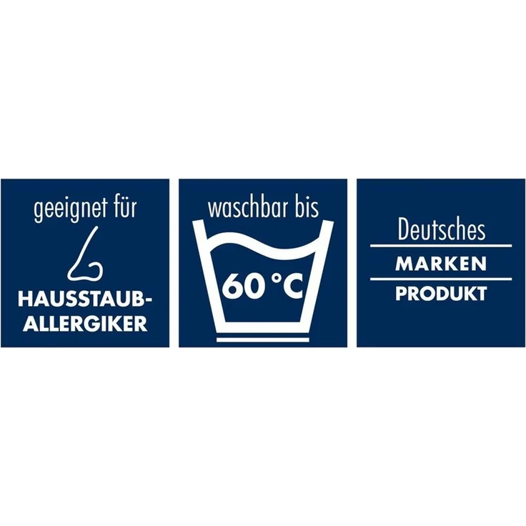 Badenia Bettcomfort Irisette Micro Thermo Ganzjahresdecke Steppbett aus weicher und atmungsaktiver Microfaser für den Übergang, 135x200 cm – Bild 3