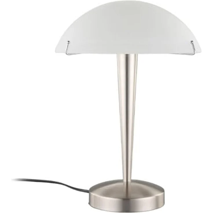 Lindby Tischleuchte Viola, Metall, Weiß IP20, 1 x 40 W – Bild 1