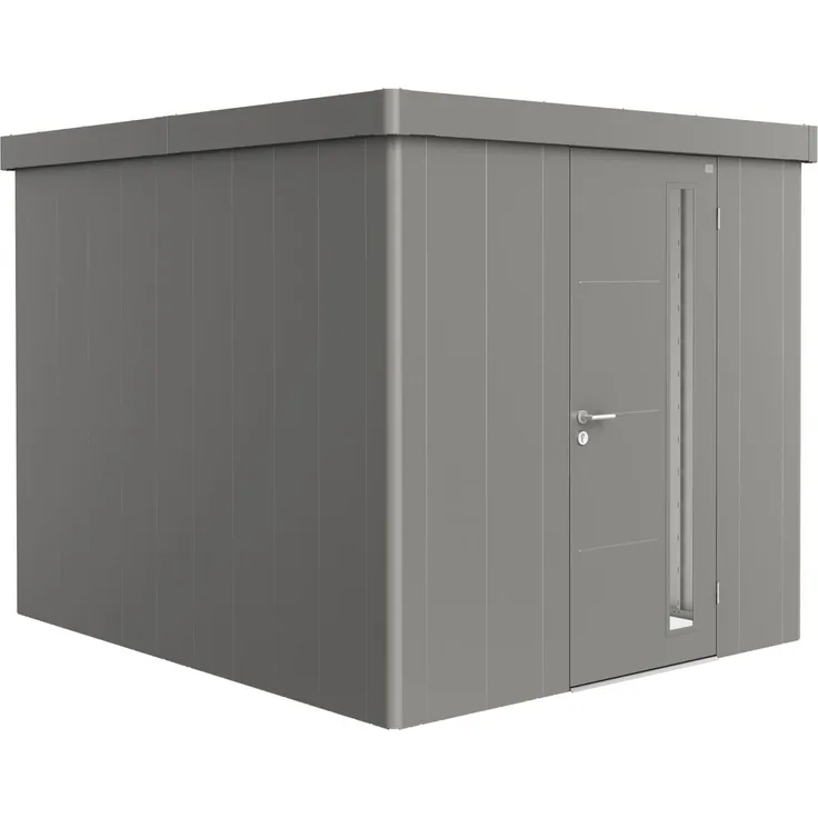 Biohort Gerätehaus Neo, 3B: 236 x 292 x 222 (b x t x h) cm, quarzgrau-metallic