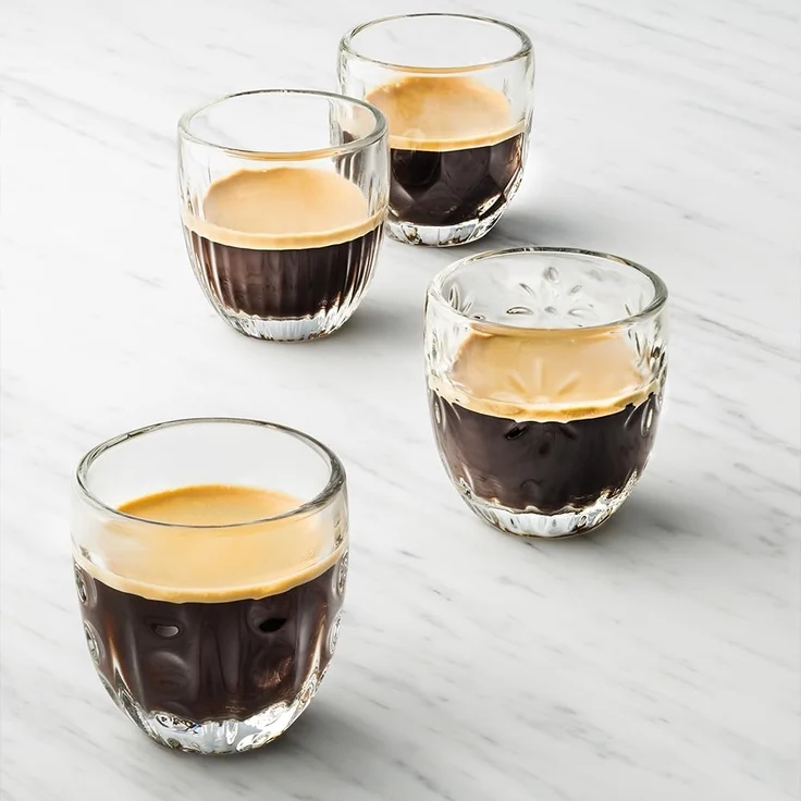 La Rochère Espressogläser Facetten 4er Set 100 ml – Bild 7