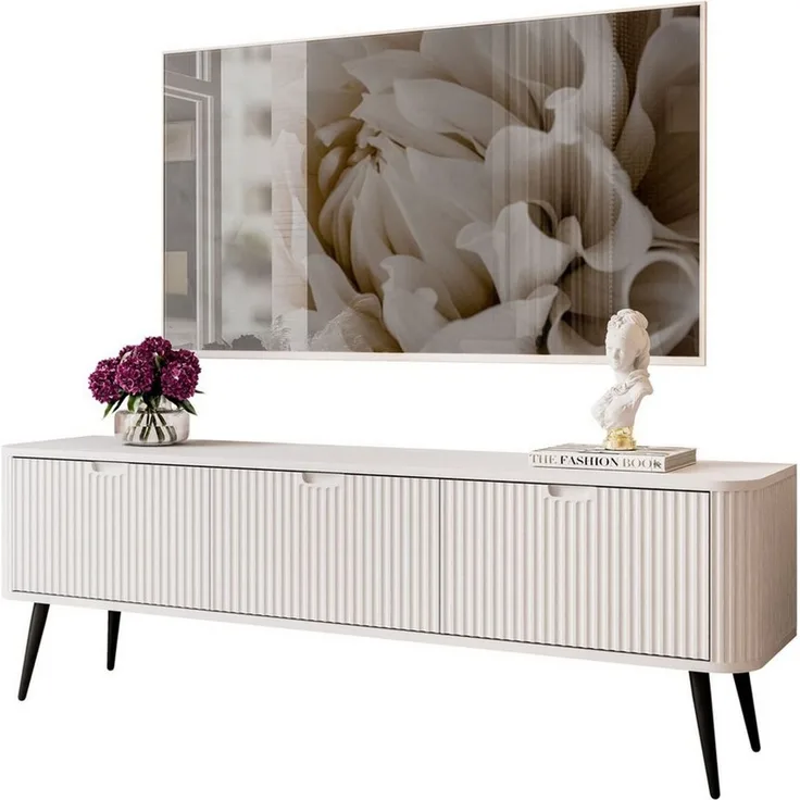 Lookway TV-Schrank ZAIRA 168 cm TV-Lowboard mit drei Türen 168x39x57 cm