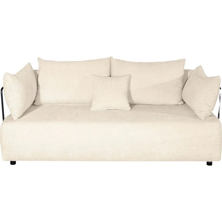 COLLECTION AB Schlafsofa Maria, B: 191 cm, Liegefl. 143x190 cm, Bettfunktion & Bettkasten, Federkern & Zierkissen, freistehend – Bild 2