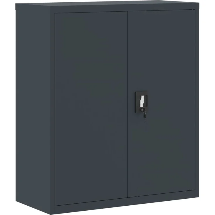 vidaXL Aktenschrank Anthrazit 90x40x105 cm Stahl 339739 – Bild 1