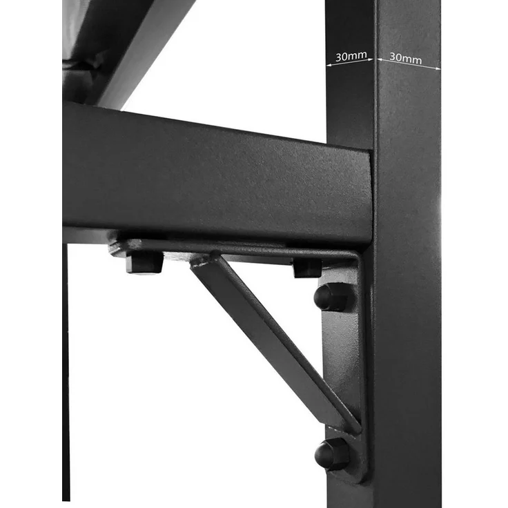 Quick Star Kaminholzregal Außen Metall Basic, Mehrere Größen, Mit / Ohne Wetterschutz, BxTxH:142x70x185 cm, (1-St) – Bild 3