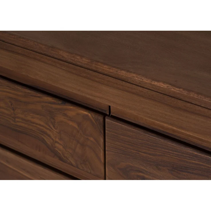 TV-Board Sheesham 220 x 40 x 50 smoked cherry gebeizt TORONTO #166 – Bild 3