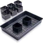 Zenker Springform Backform-Set für Zahlen und Buchstaben, Kuchenformen, 9-teilig