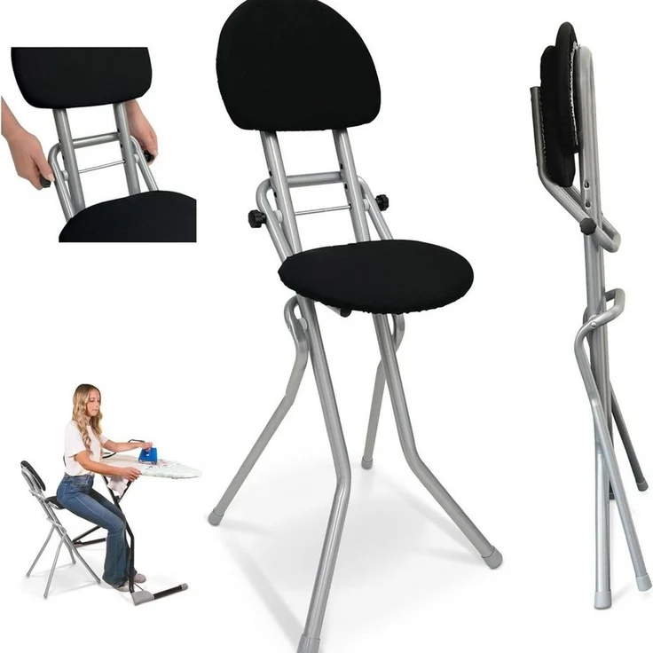 aktivshop Stehhilfe und Sitzhilfe, höhenverstellbar, rutschfest & platzsparend – Bild 5