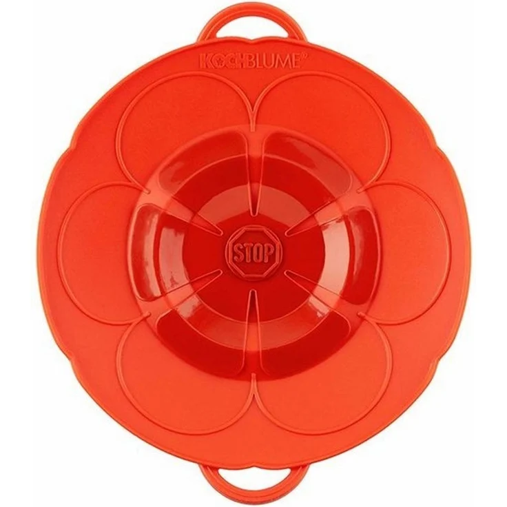 Kochblume Überkochschutz S (für Töpfe von Ø 14 bis 18 cm), Multifunktional – Bild 1