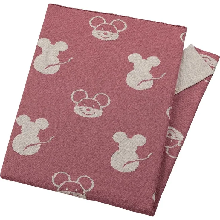 Sterntaler Strick-Schmusedecke Mabel rosa