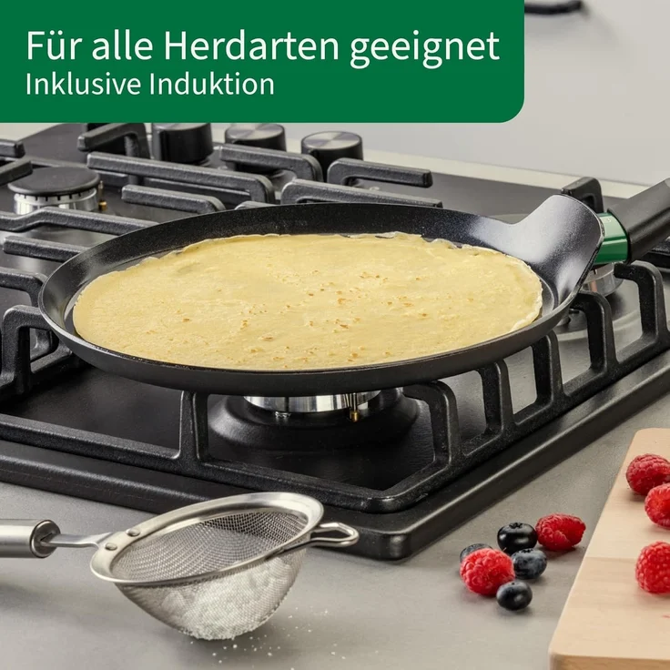 Fackelmann 23367 Chefkoch Crêpepfanne Keramik-Beschichtung Ø26cm – Bild 4