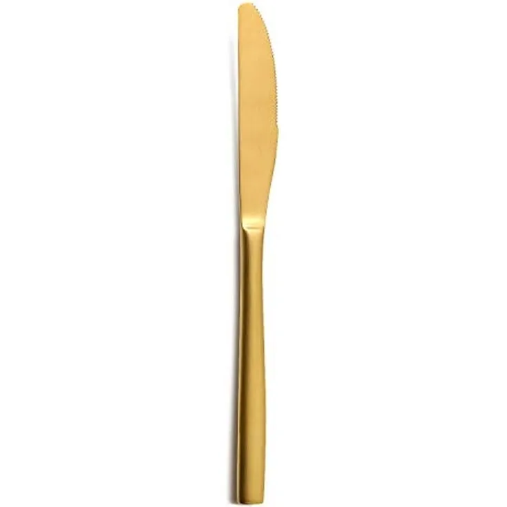 COMAS 6096 1xTafelmesser BARCELONA GOLD Edelstahl 18/10 / PVD-Beschichtung / Gold-Finish