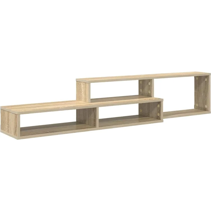 Wand-TV Stand, TV-Regal 150x25x28,5cm Holzwerkstoff – Bild 2