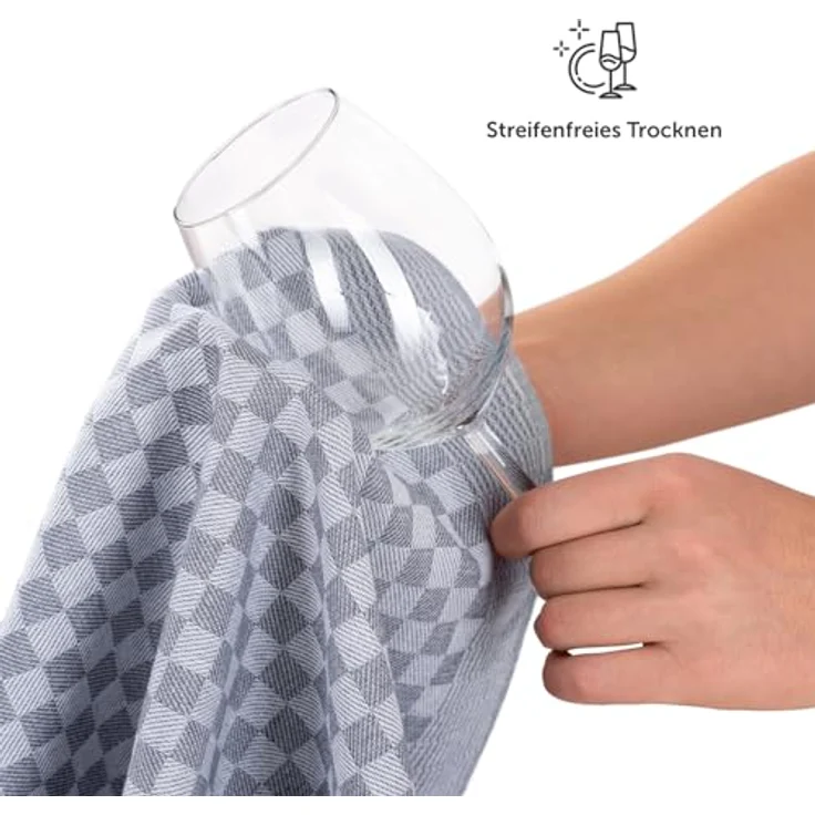 Blumtal Geschirrtuch Premium Geschirrhandtücher in 50 x 70 cm, (Set, 10-tlg, 5, 10 oder 20 Geschirrtücher), 100% Baumwolle, Oeko-TEX® Zertifiziert – Bild 5