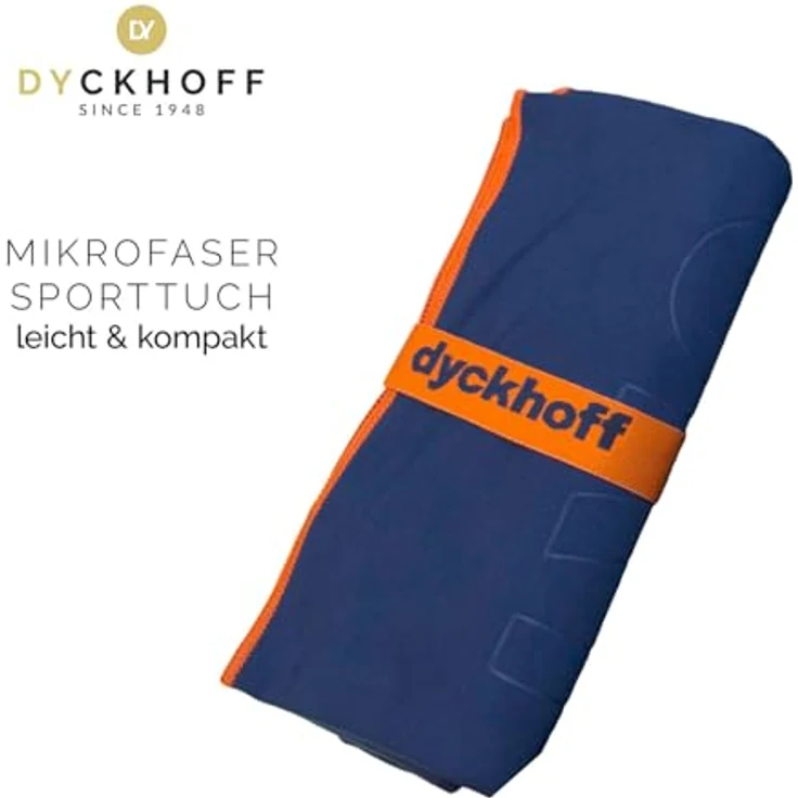 Dyckhoff Sporthandtuch Mikrofaser Sporttuch, Microfaser (1-St), auch als 2er Set erhätlich – Bild 6