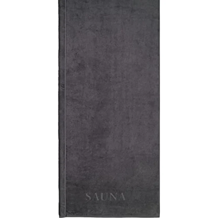 Zöllner Saunatücher, Graphit, 80x200 cm, hochwertige Baumwolle für Freizeit und Wellness – Bild 2