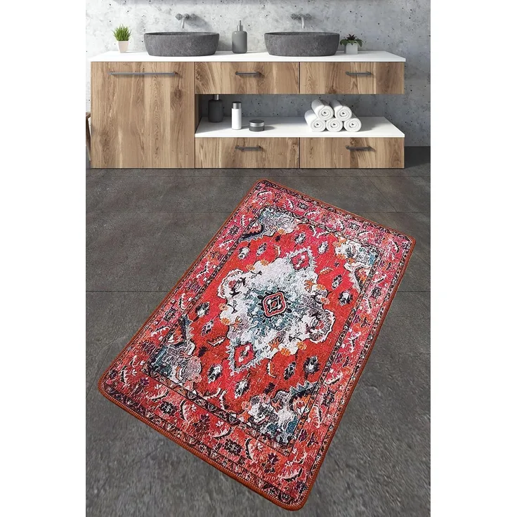 Mijolnir 'Authentic' Badematte, Mehrfarbig, 70 x 120 cm