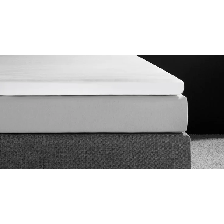 DORMISETTE Topperbezug BL 160x200 cm weiß