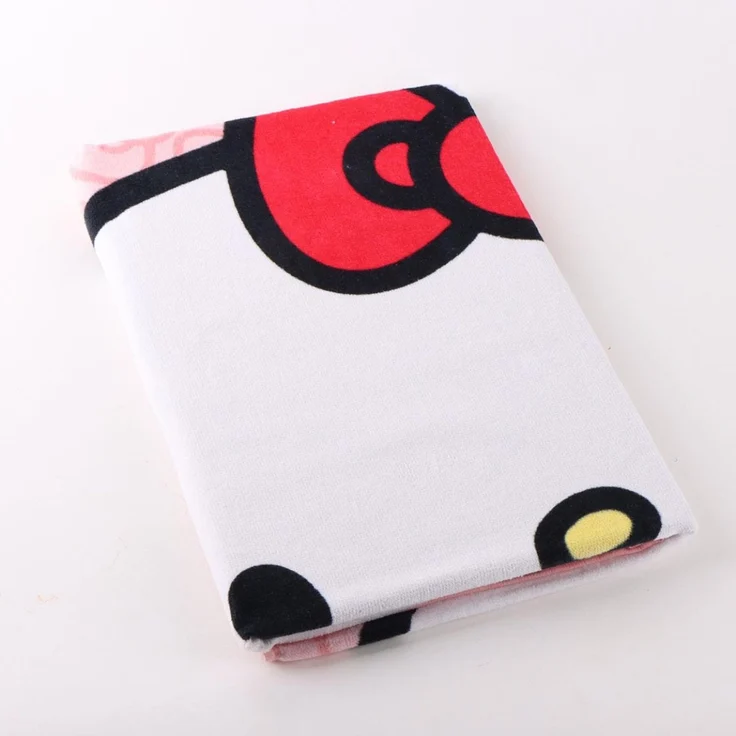 Hello Kitty Strandtuch Kinder 70 × 140 cm aus 100% Baumwolle 250 gsm – Bild 2