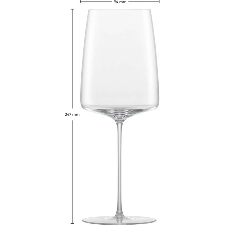 Zwiesel Glas SIMPLIFY Weinglas kraftvoll & würzig 6er Set – Bild 3