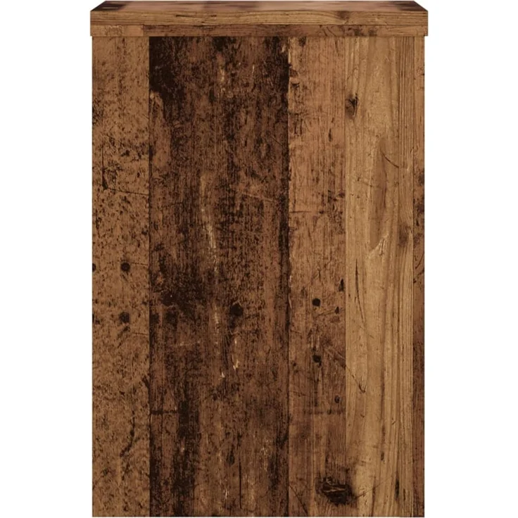 vidaXL Pflanzenständer 2 Stk. Altholz-Optik 20x20x30 cm Holzwerkstoff 852904 – Bild 4