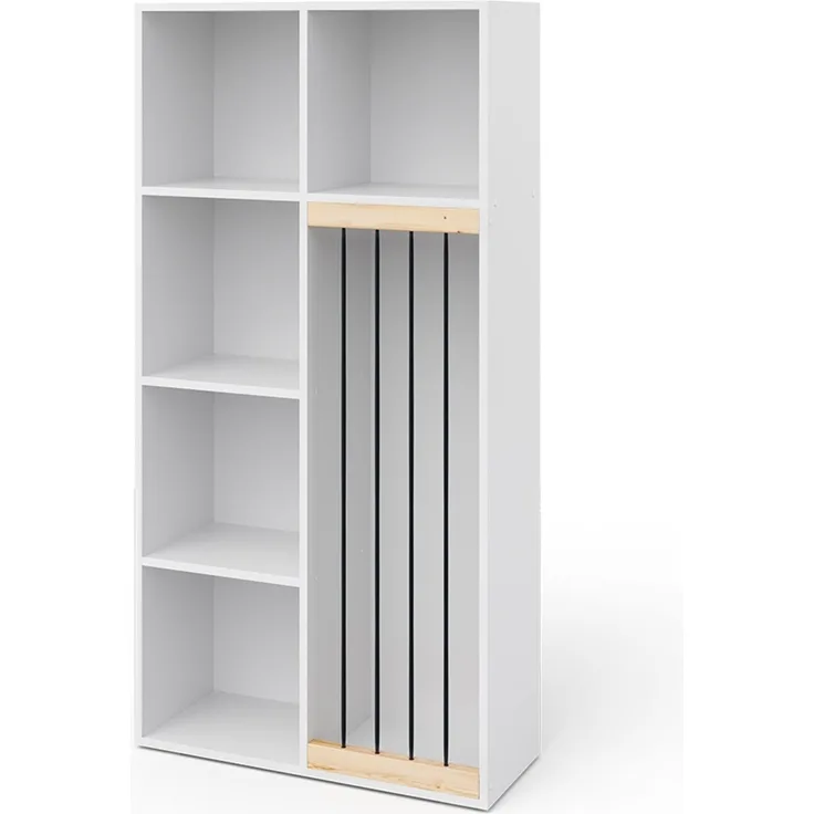 Kinderregal Marvin Weiß 72 x 143 cm Vicco
