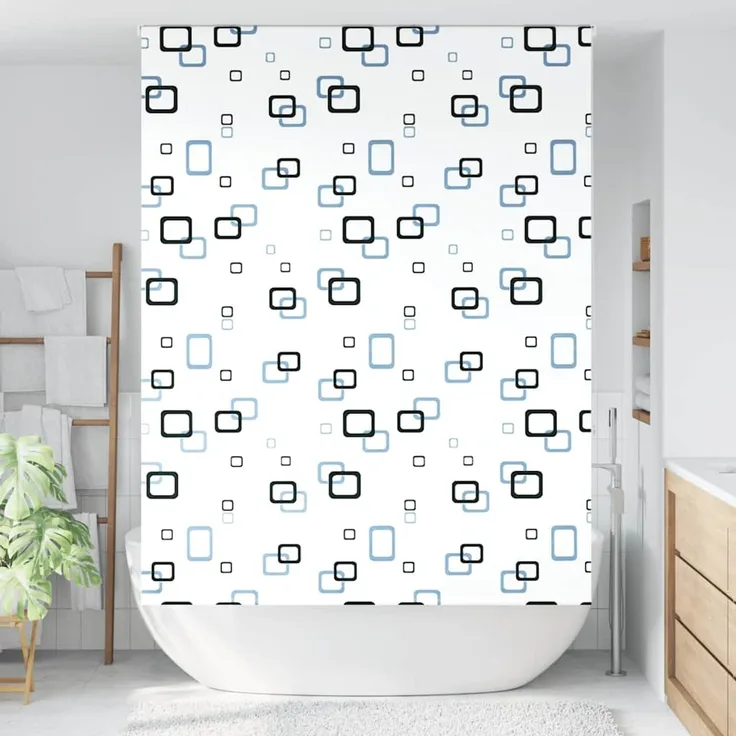 vidaXL Duschrollo 150x240 cm Stoffbreite 146 cm 4014830