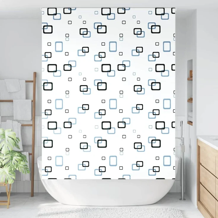 vidaXL Duschrollo 150x240 cm Stoffbreite 146 cm 4014830 – Bild 1