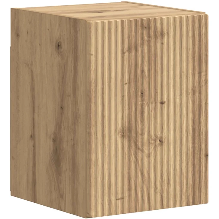 vidaXL TV-Schrankset Wandmontiert 4 pcs Artisan-Eiche Holzwerkstoff 3409041 – Bild 8
