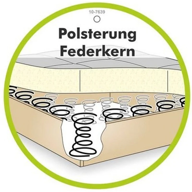 Jockenhöfer Gruppe Ecksofa Kampen L-Form, Bettfunktion, Federkern, Bettkasten, Ottomane links oder rechts – Bild 4