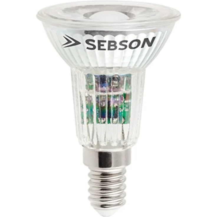 SEBSON E14 LED Lampe 5W COB, ersetzt 50W Halogen, 420 Lumen, warmweiß, LED Spot 46°, Leuchtmittel Strahler 230V, nicht dimmbar – Bild 3