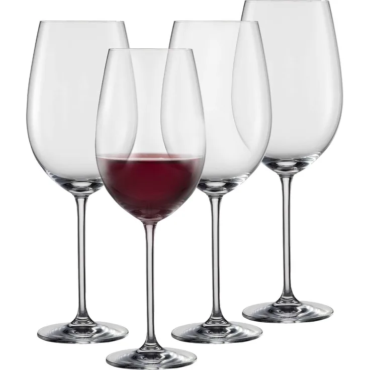 Schott Zwiesel Bordeaux Rotweinglas 4er Set Vinos, Weingläser, Glas, 768 ml, 130009