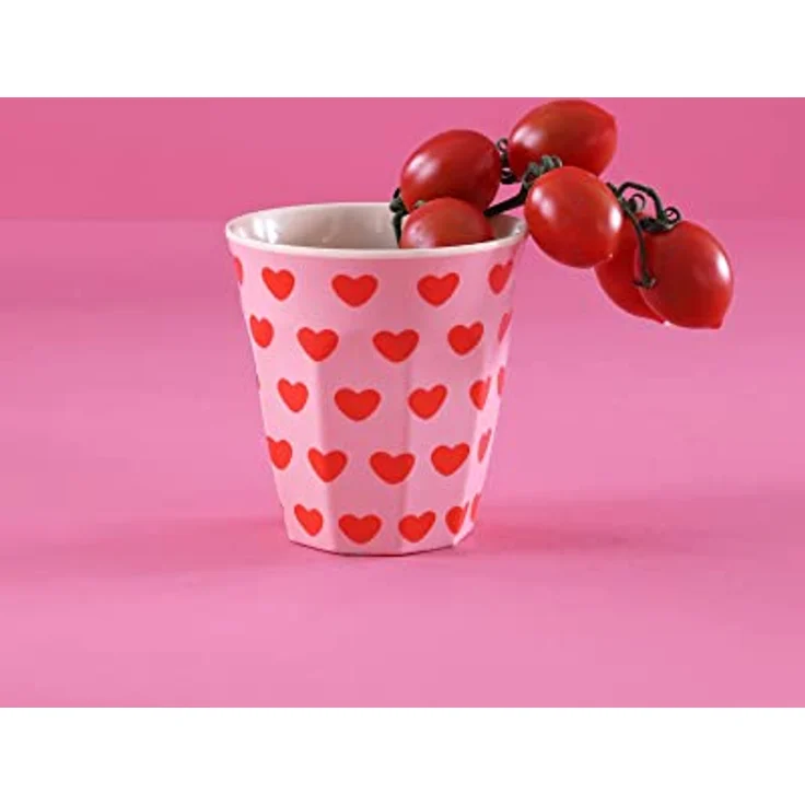 Rice Melamin Becher Sweet Hearts Print Herzenmuster Medium – Bild 2