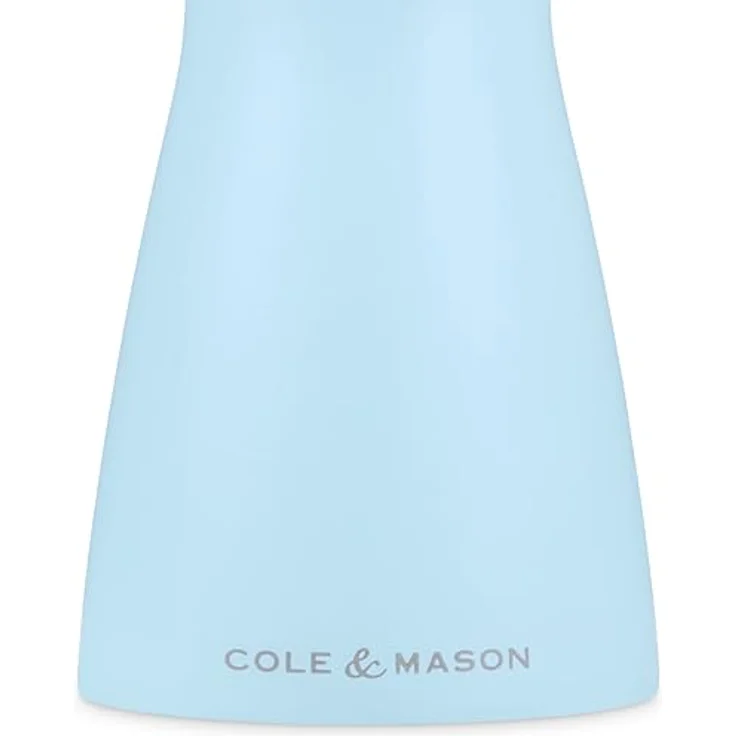 Cole & Mason Kenton Salz- & Pfeffermühle Hellblau Gummibaumholz Keramik Pfeffer Salz 60 mm – Bild 14