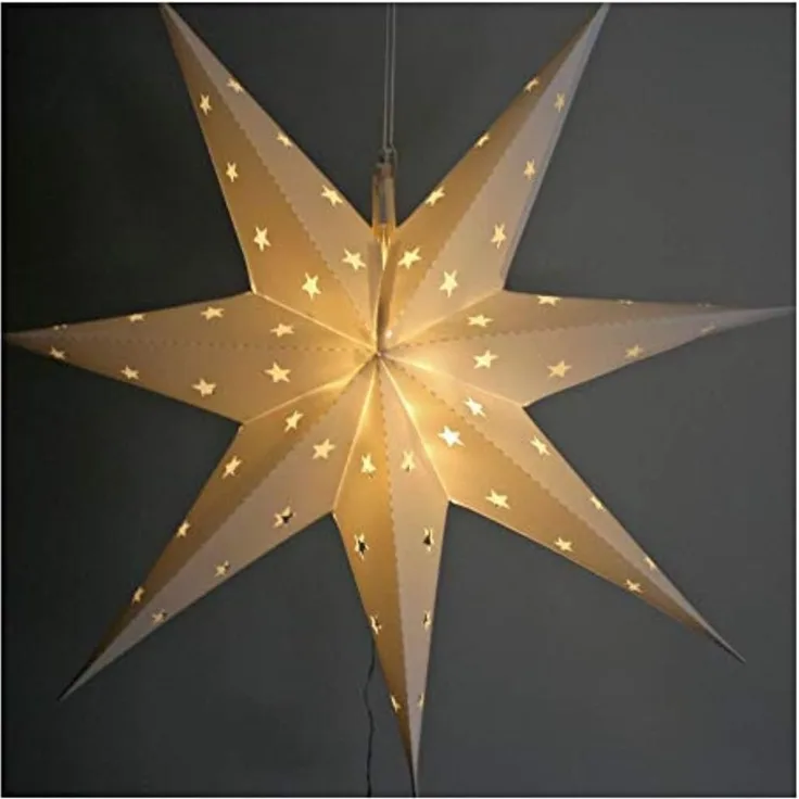 LED Weihnachtsstern, 60x60 cm, Außenbereich
