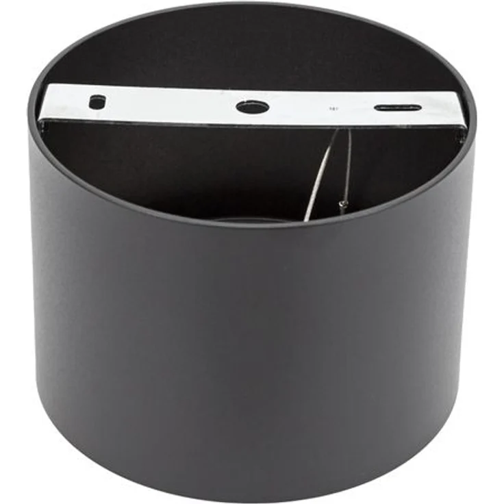 Deckenspots schwarz D-139mm AR111 GU10 IP20 rund schwenkbar – Bild 5